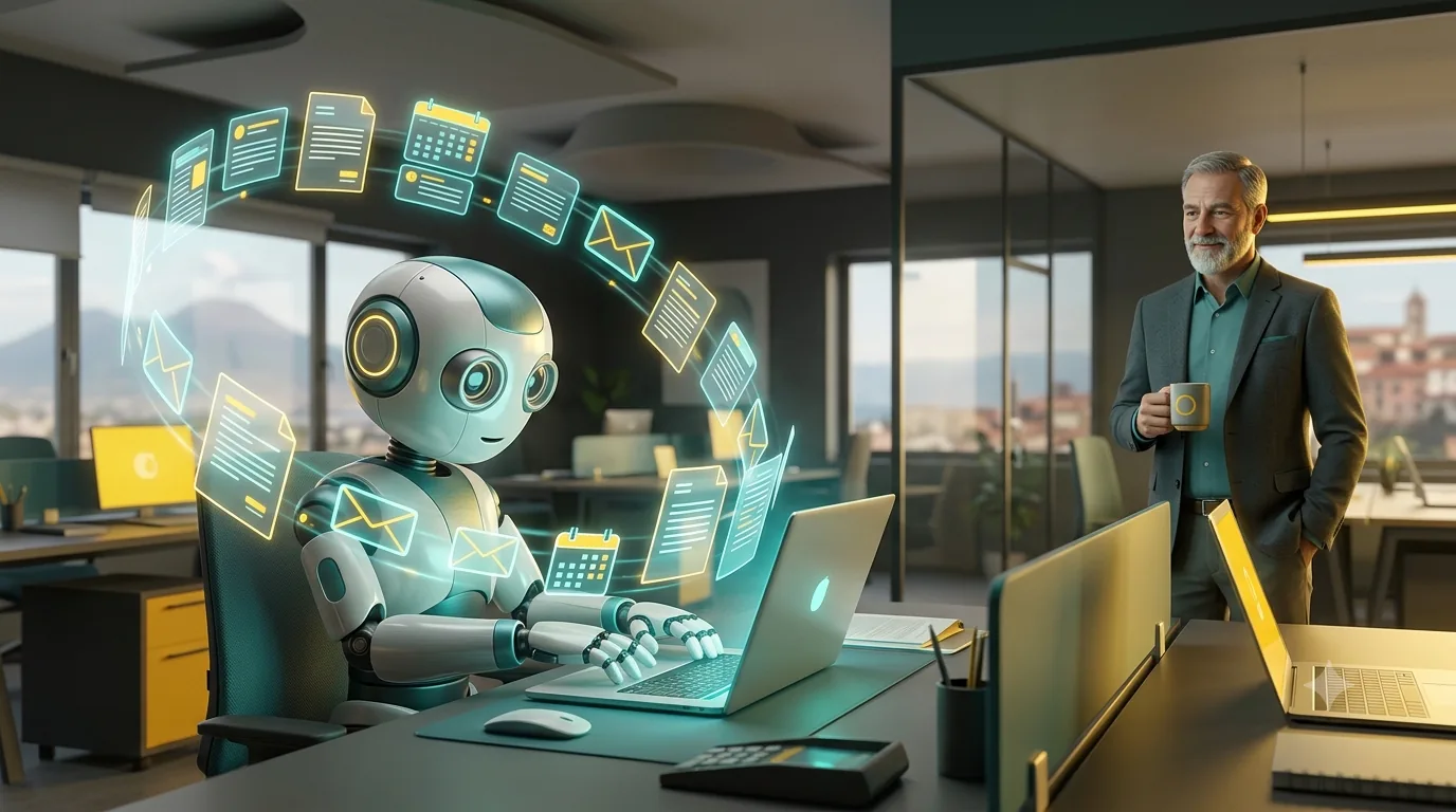 Agenti AI per le PMI: dal chatbot che risponde all'agente che esegue il lavoro