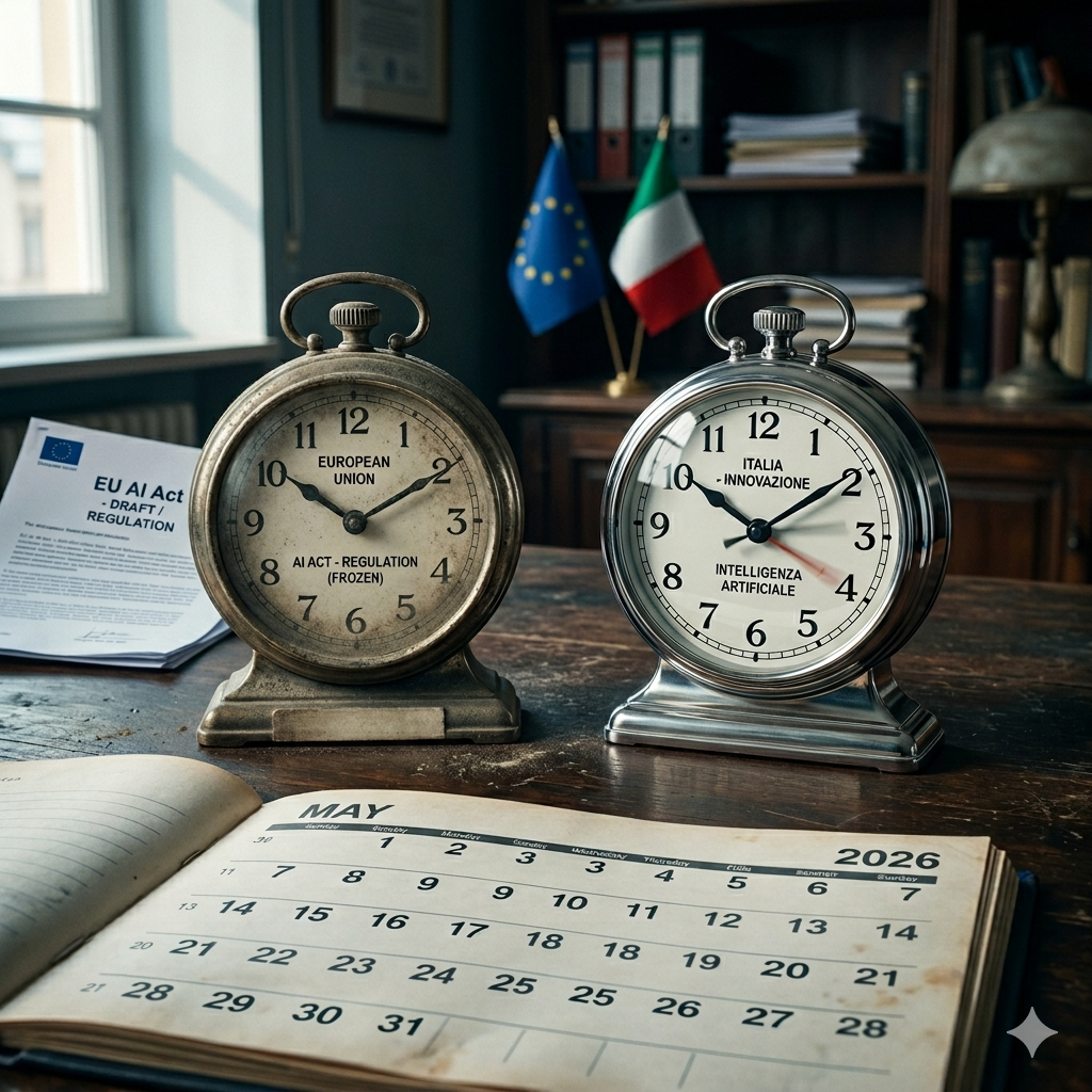 AI Act Rinviato al 2027-2028: Perché le PMI Italiane Non Devono Fermarsi Dopo l'Accordo Omnibus del 7 Maggio