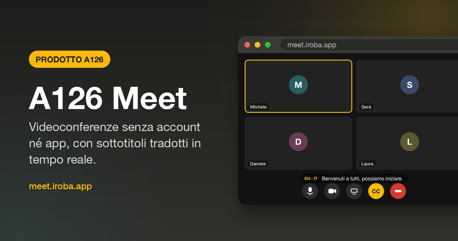A126 Meet - the branded video-conferencing platform for companies